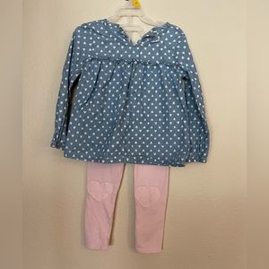 Carters 3T valentines outfit